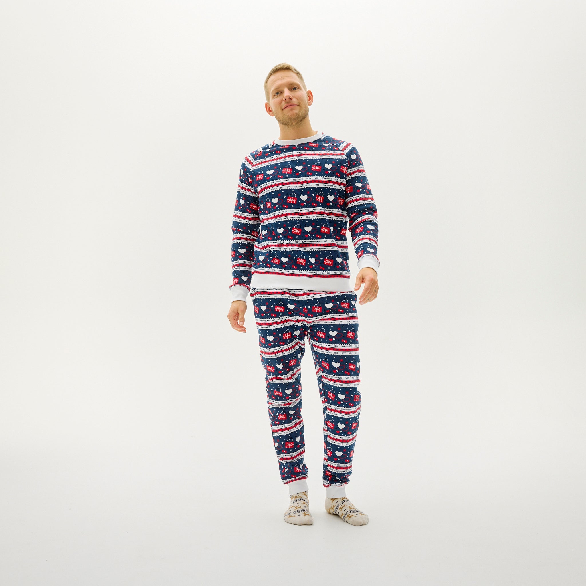 Valentijnsset Navy - Heren.